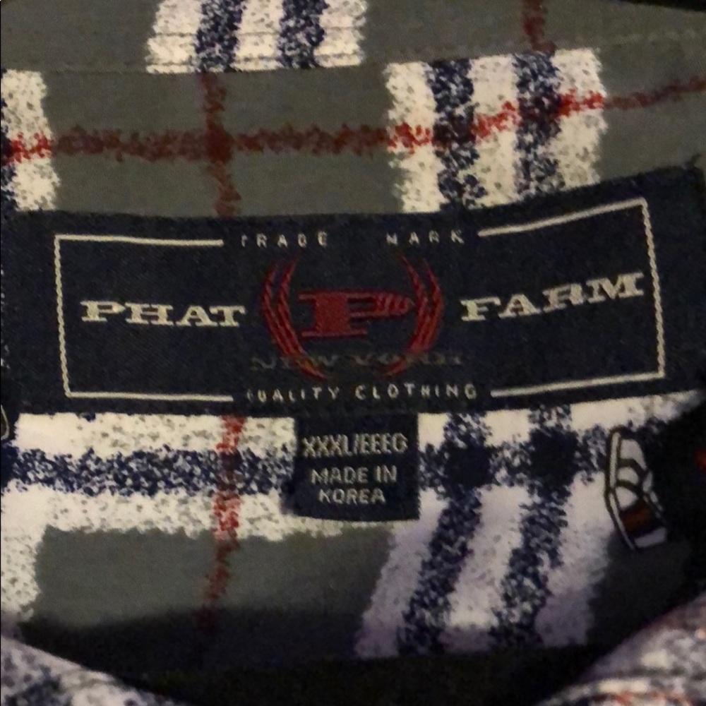 Phat Farm Men’s short sleeve shirt